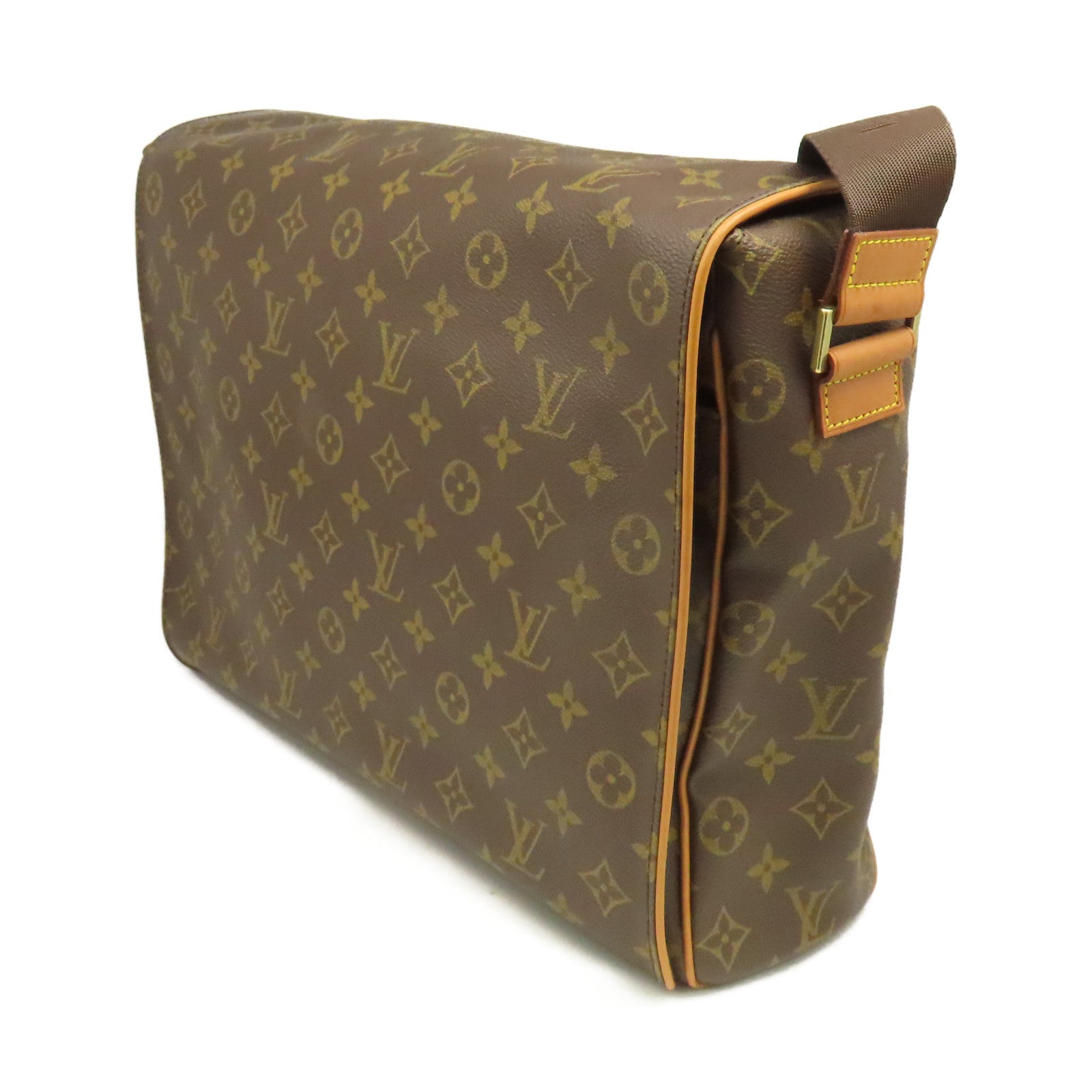 LOUIS VUITTON 【激減優惠】Monogram Abbesses Shoulder Bag金扣肩背袋啡色