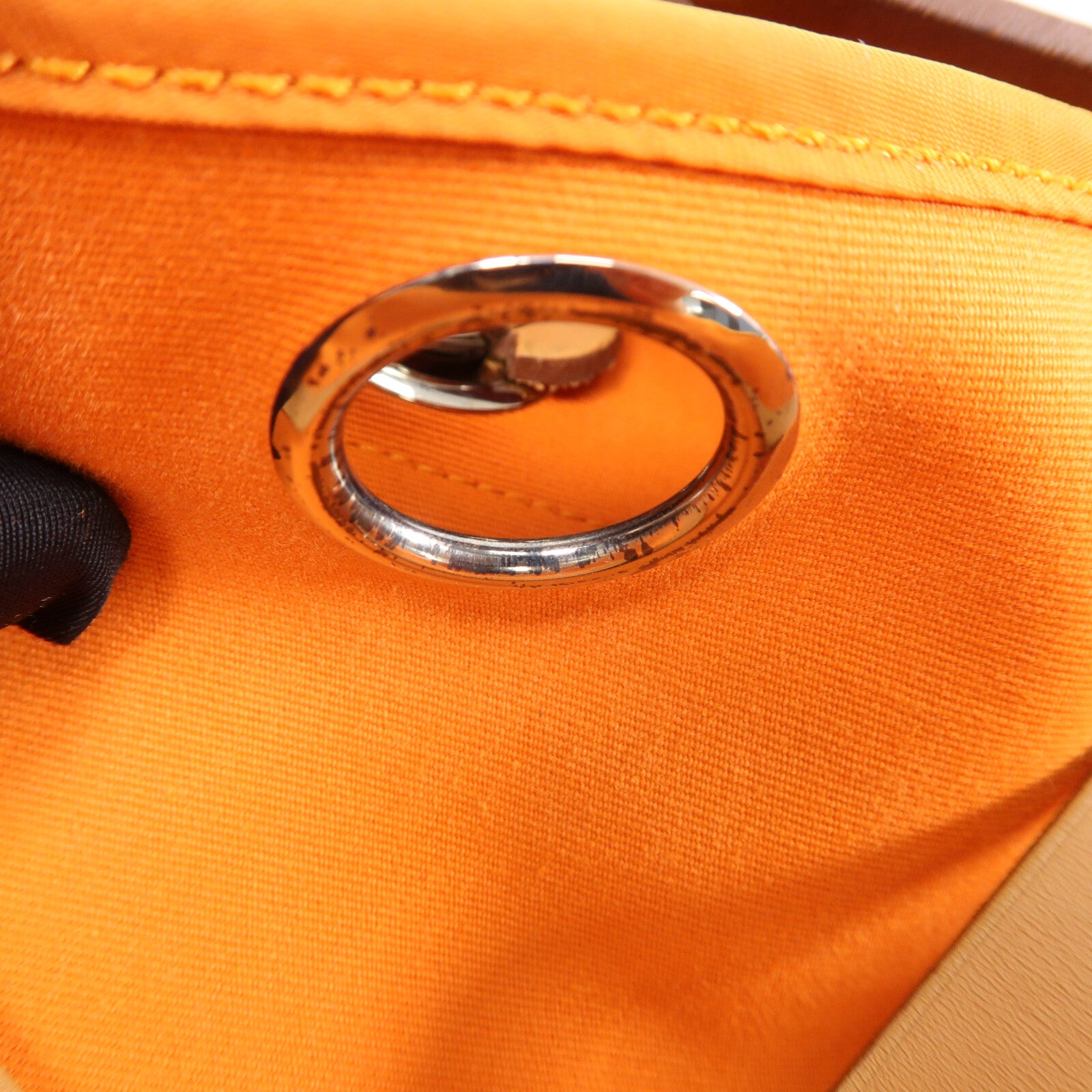 HERMES 帆布Herbag PM手挽肩背兩用袋Feu
