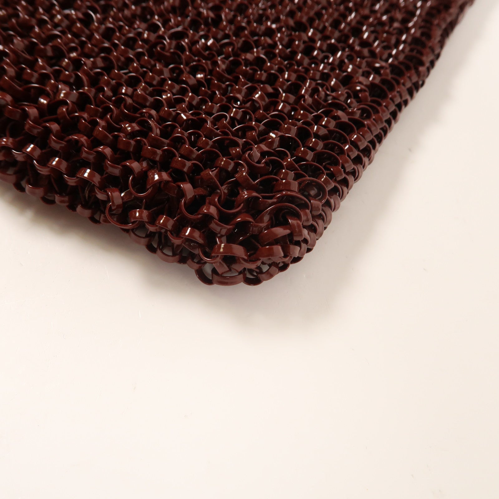 ANTEPRIMA PVC Wirebag金扣肩背袋紅色