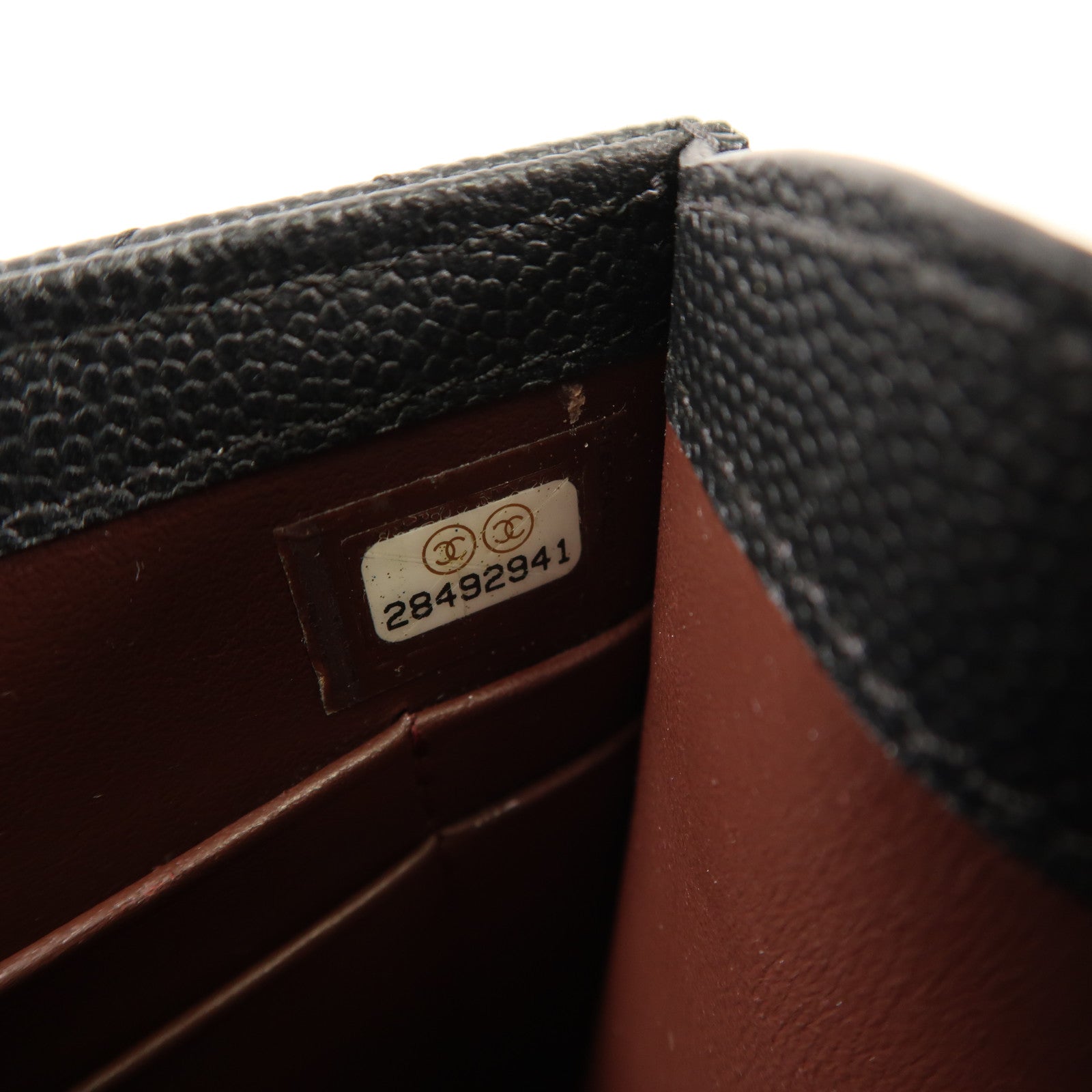 CHANEL 牛皮皮革Phone Bag金扣鏈帶肩背袋