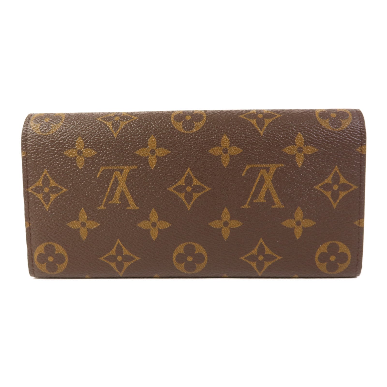 LOUIS VUITTON Monogram Emilie金扣長錢包