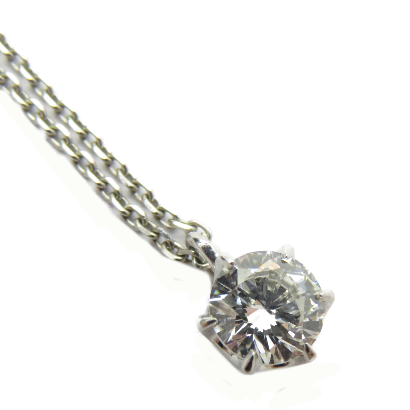 JEWELRY PT900鉑金Diamond Necklace 0.703ct鑽石項鍊