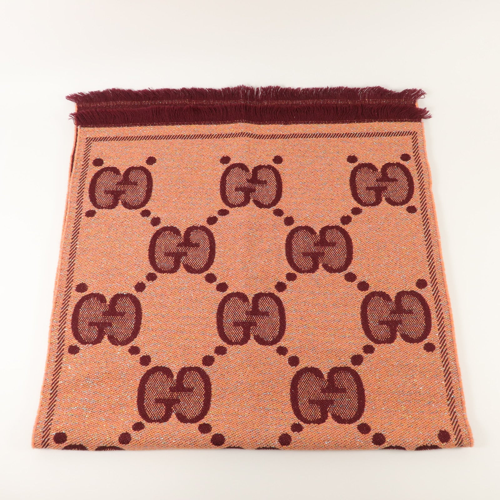 GUCCI 【激減優惠】羊毛/金属化繊維Scarf頸巾