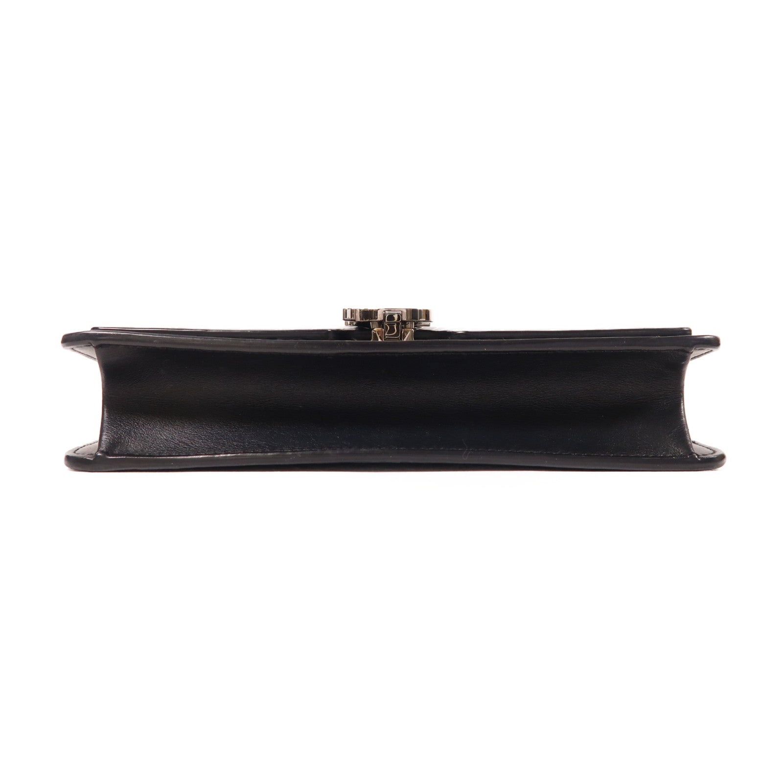 BURBERRY 皮革Shoulder Bag銀扣肩背袋