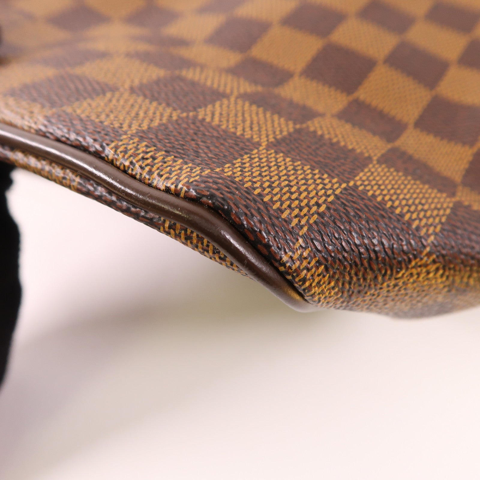 LOUIS VUITTON LV GHW Saleya PM Shoulder Handbag N51183 Damier Brown