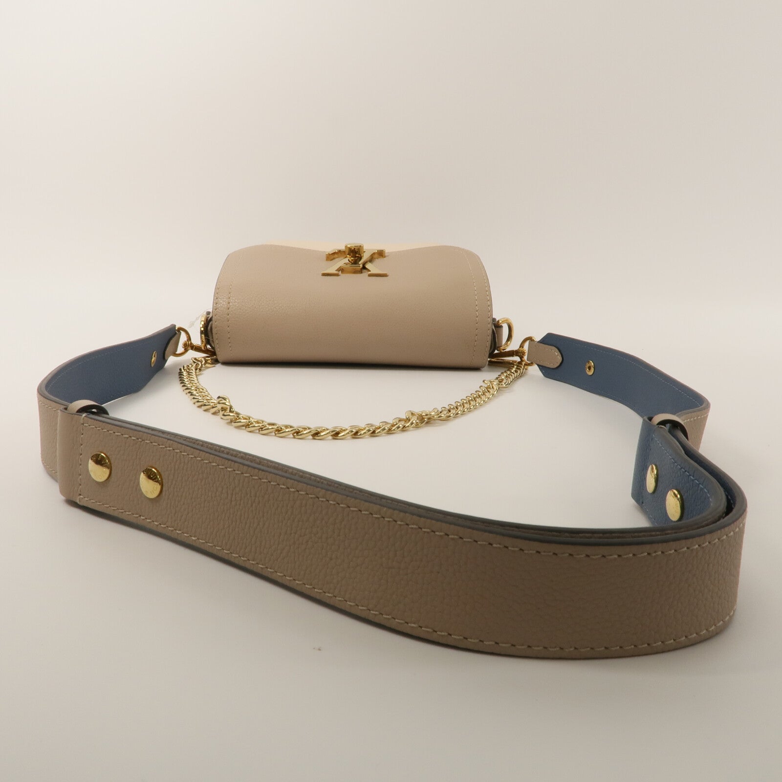 LOUIS VUITTON 牛皮皮革Lockme Tender手挽肩背兩用袋