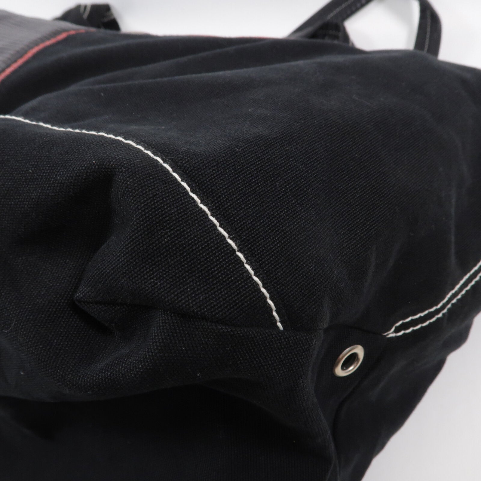 GUCCI 帆布/蜥蜴皮革Tote Bag肩背袋
