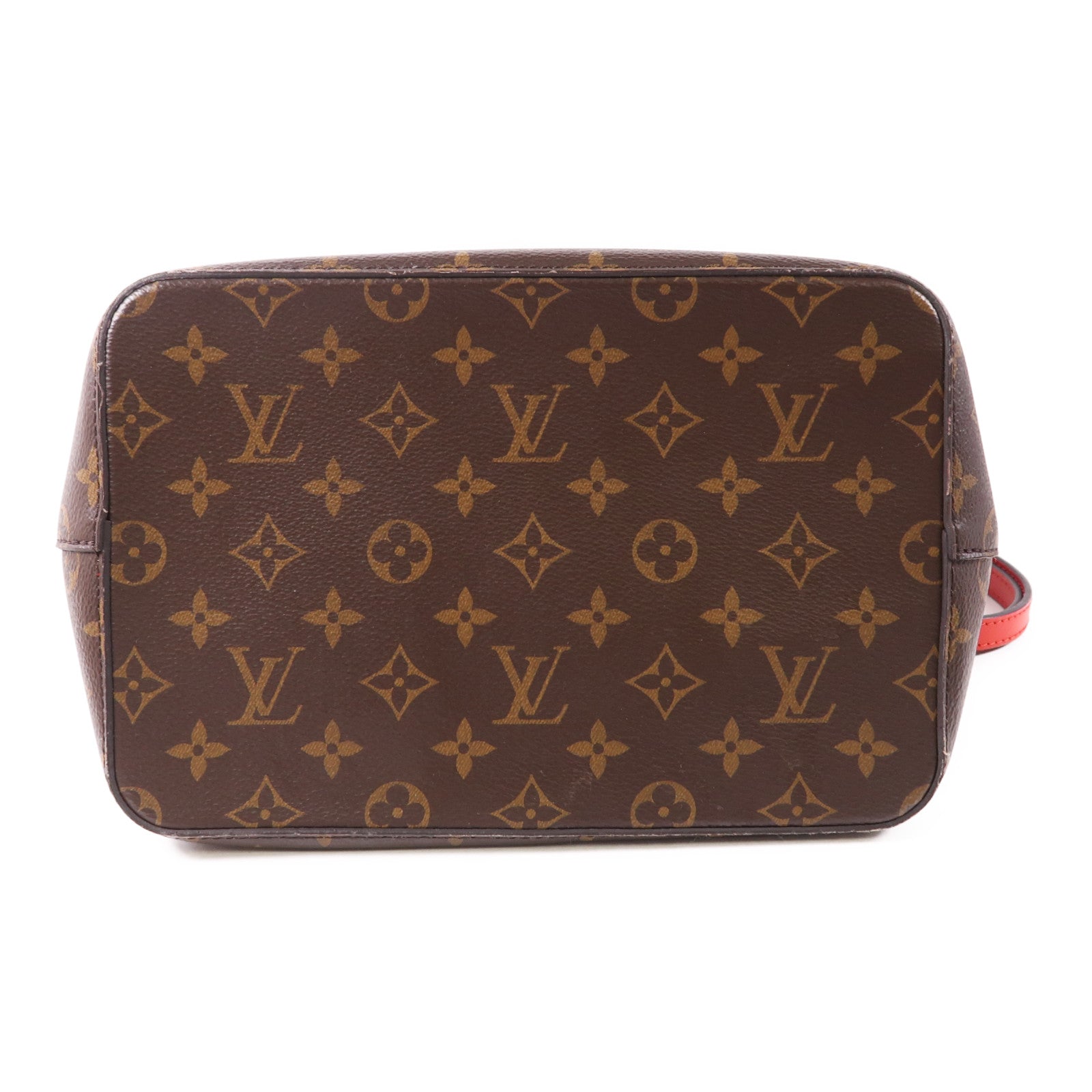 LOUIS VUITTON LV GHW Neo Noe MM Shoulder Bag M44021 Monogram Red