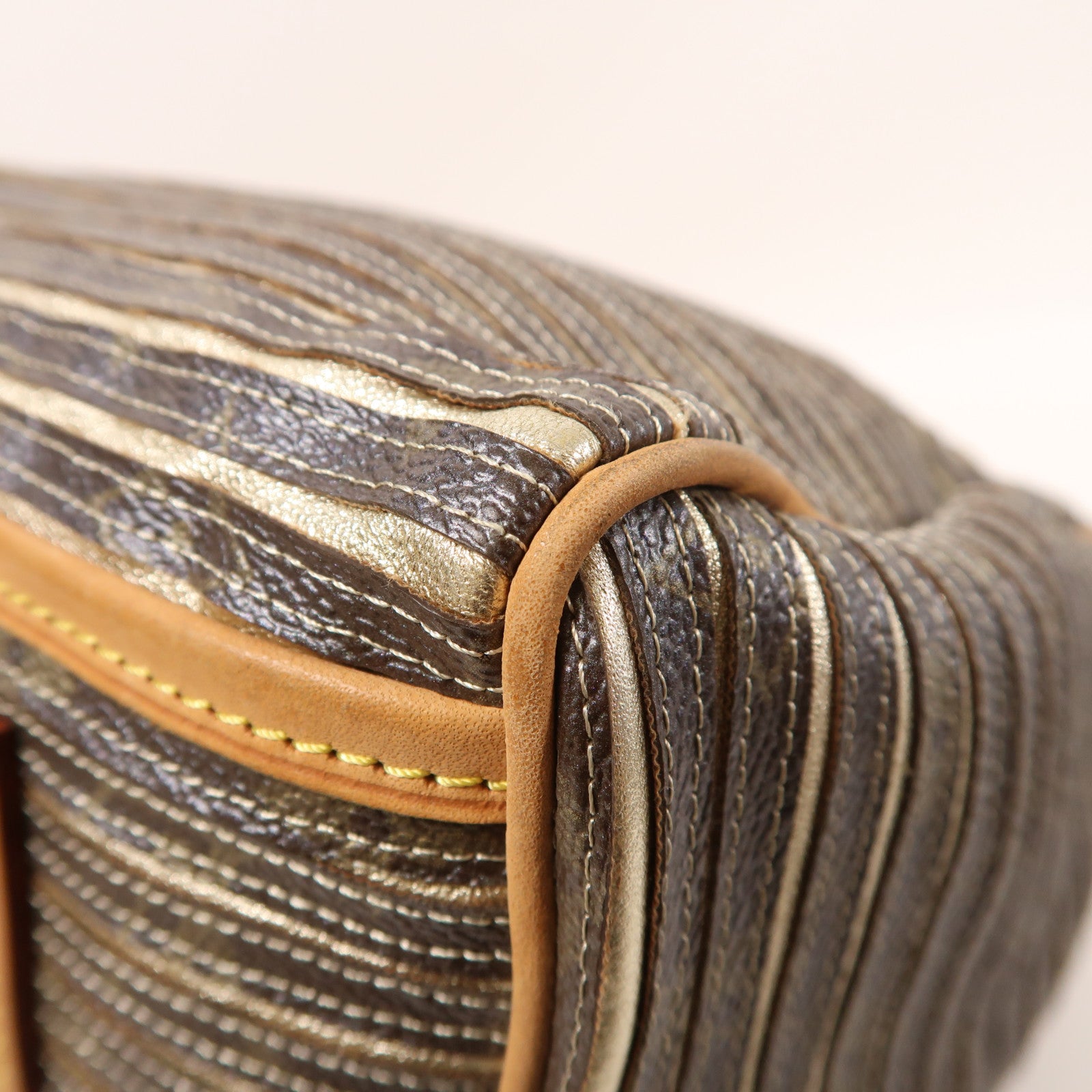 LOUIS VUITTON LV GHW Speedy Bandouliere 30 2 Way Bag M40357 Monogram Eden Brown