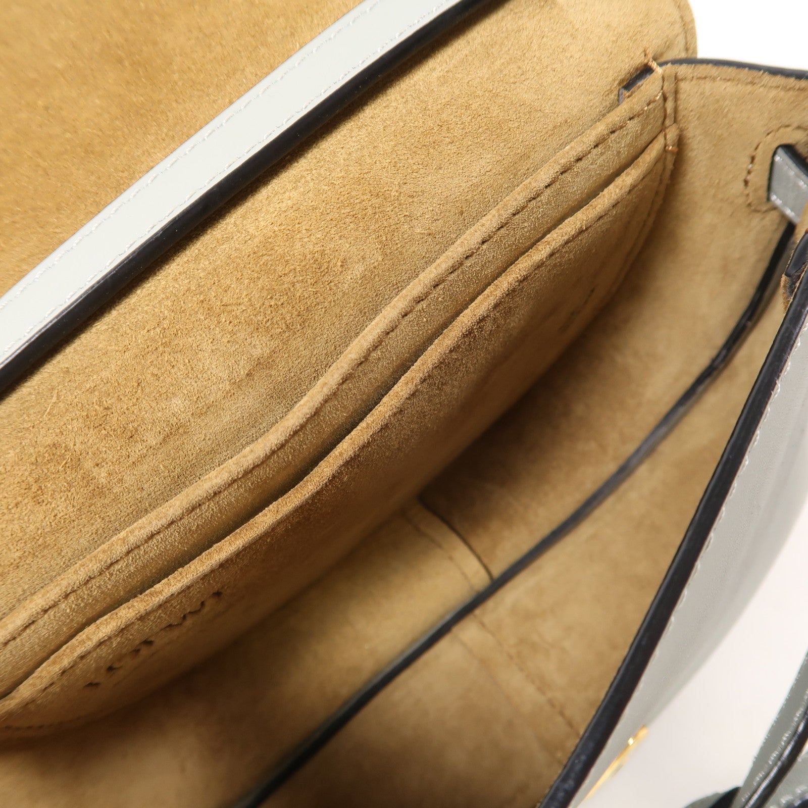 LOEWE 牛皮皮革Mini Gate金扣肩背袋