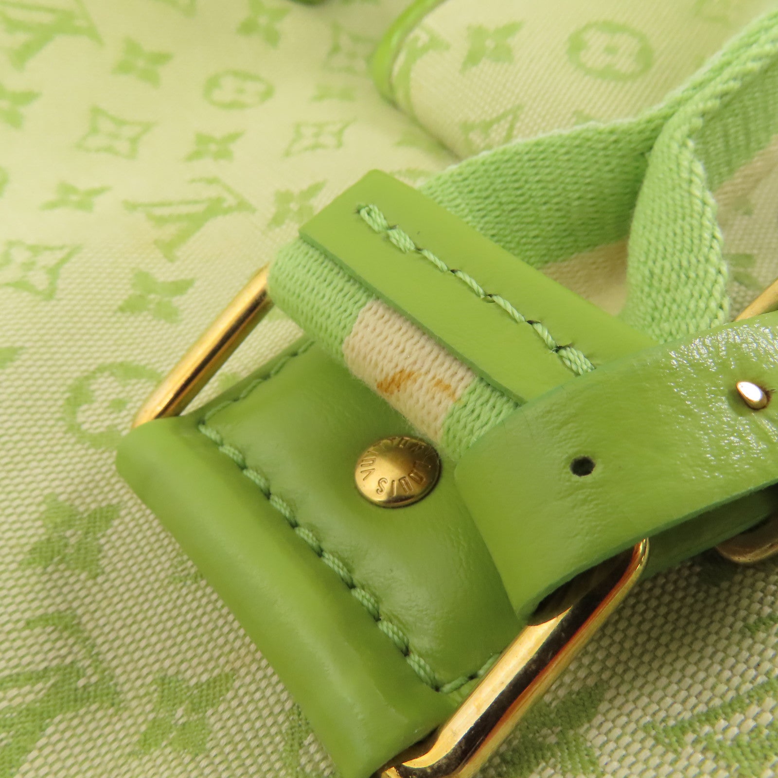 LOUIS VUITTON Monogram Mini Sac Mary Kate金扣手挽肩背兩用袋