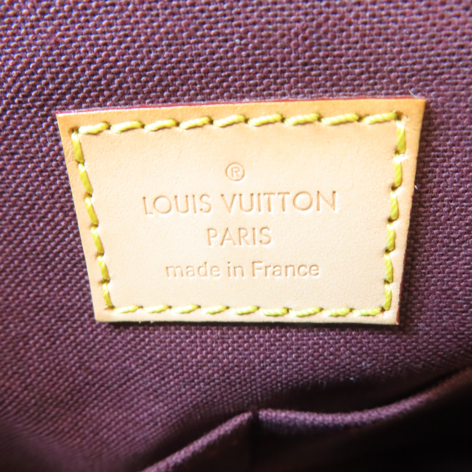 LOUIS VUITTON Monogram Turenne MM金扣手挽肩背兩用袋棕色