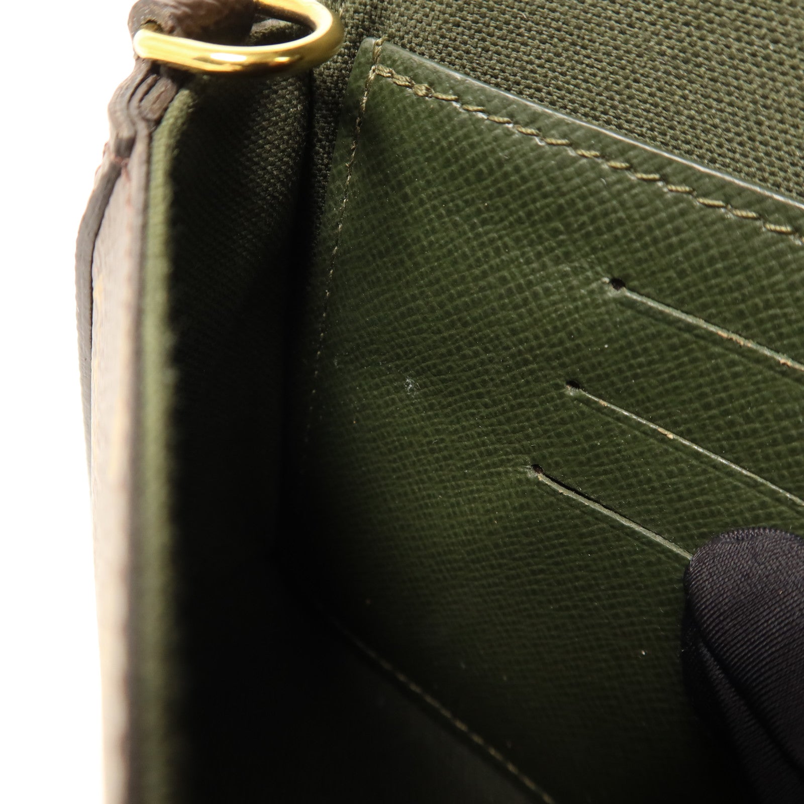 LOUIS VUITTON Monogram Felicie Strap & Go金扣肩背袋