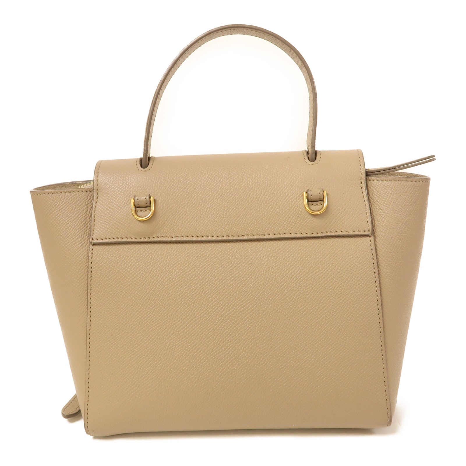 CELINE 牛皮皮革Nano Belt Bag金扣手挽肩背兩用袋