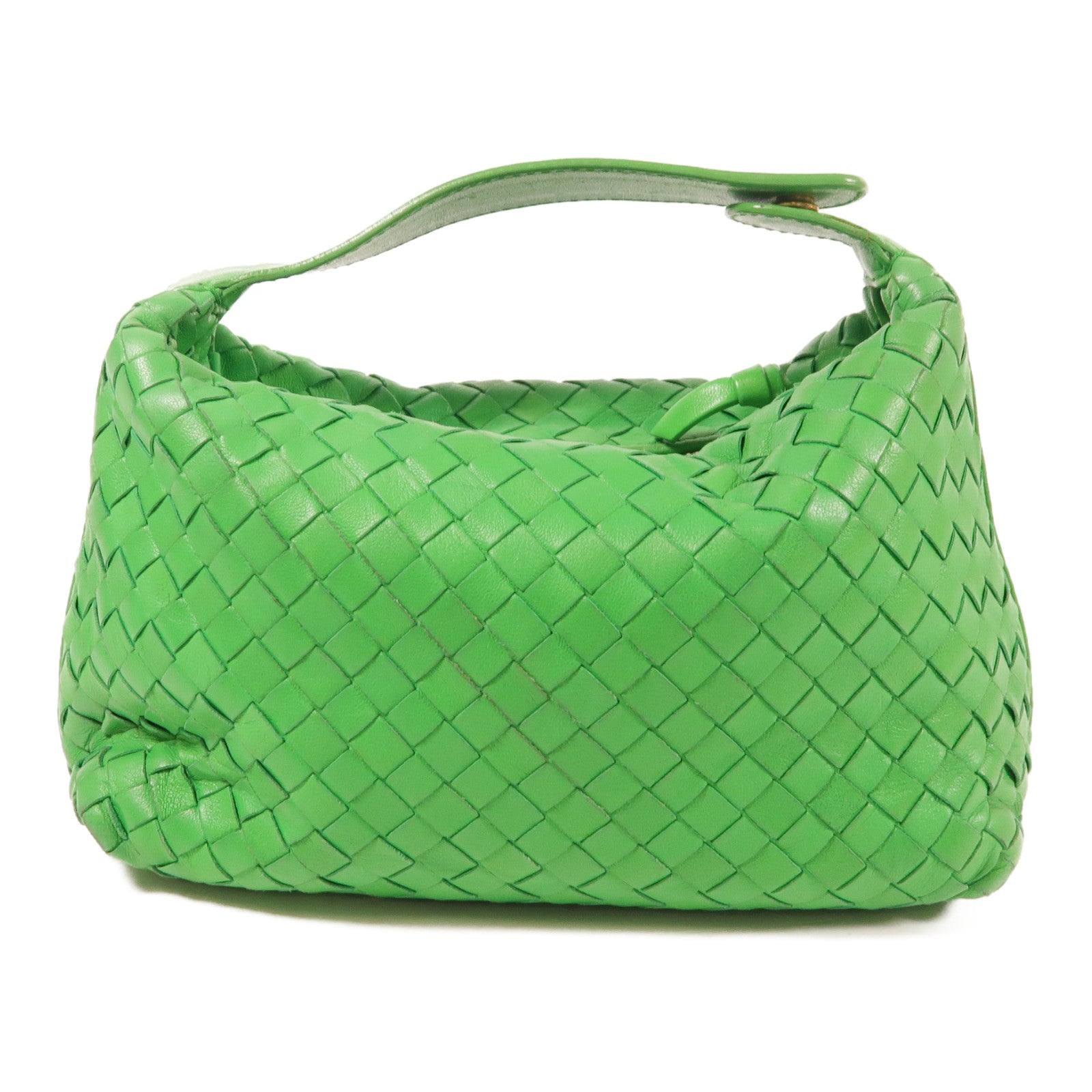BOTTEGA VENETA 牛皮皮革Hand Bag金扣手挽袋