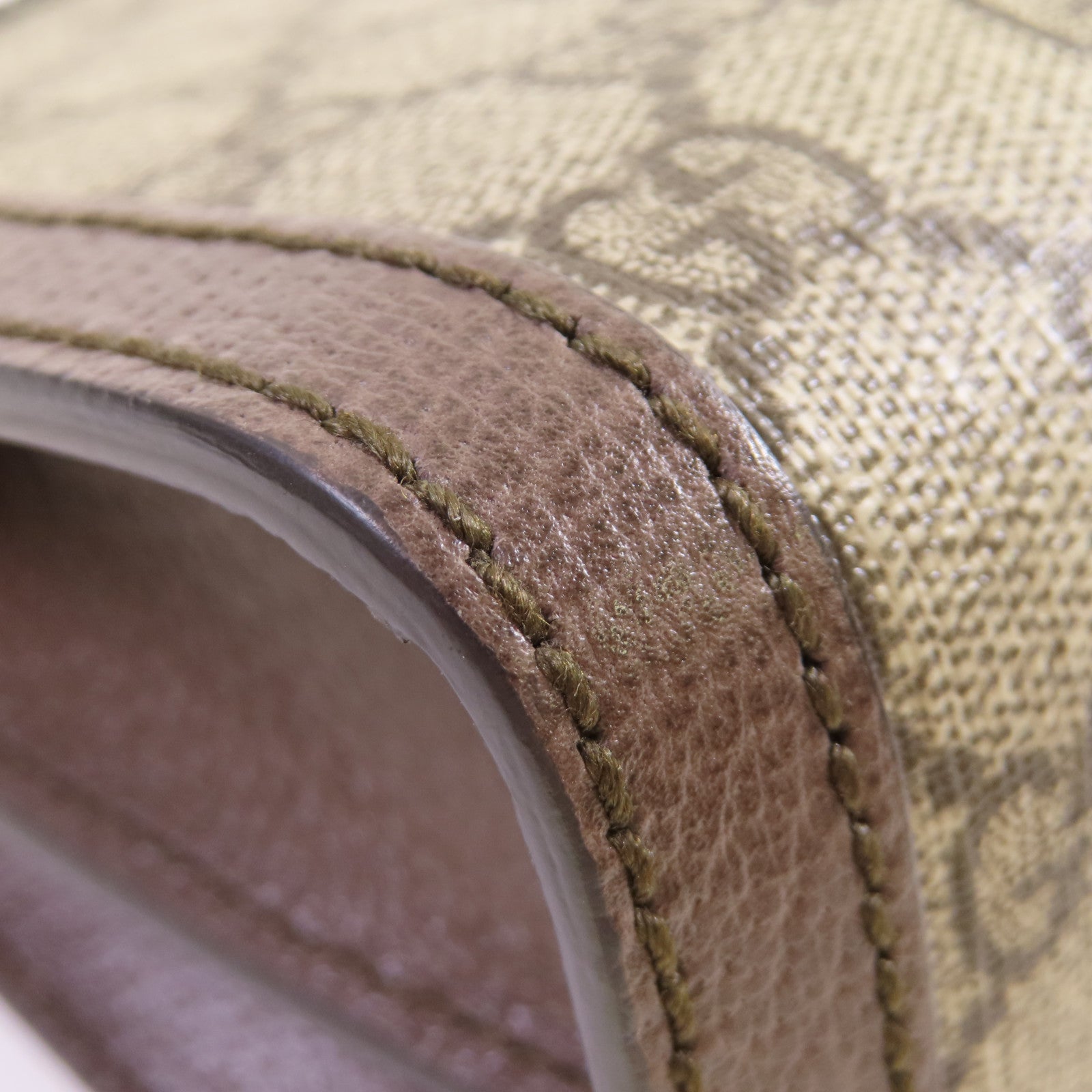 GUCCI 塗層帆布Ophidia GG Small Shoulder Bag金扣鏈帶肩背袋啡色