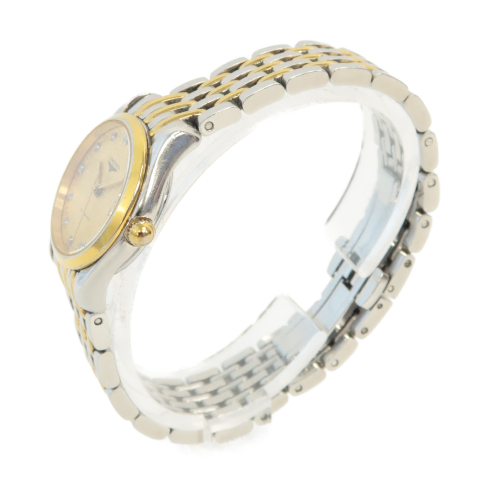 LONGINES 【激減優惠】Flagship18K黃金/不鏽鋼手錶自動機芯金色