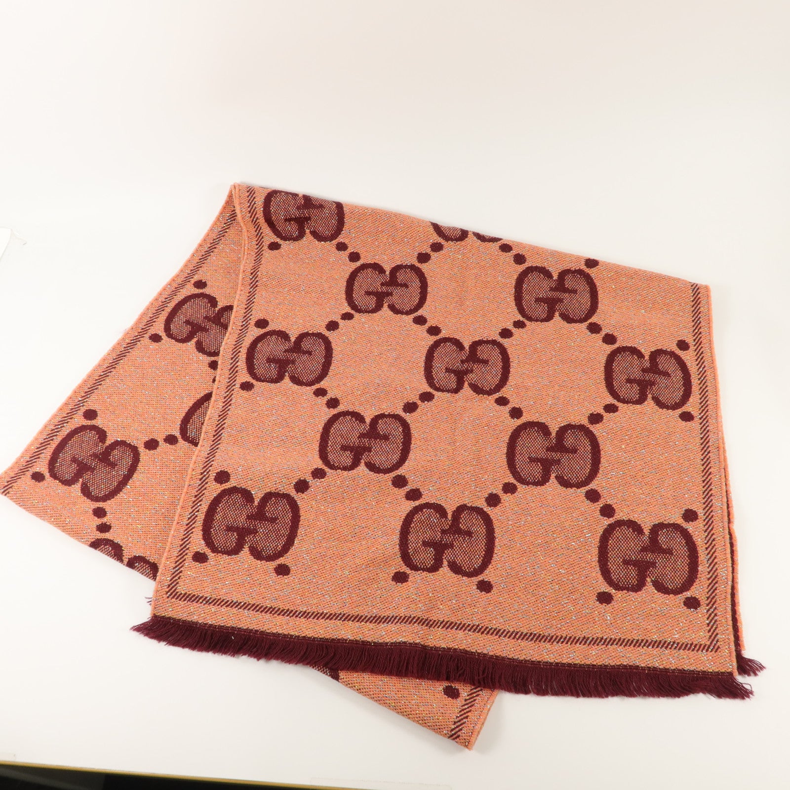 GUCCI 【激減優惠】羊毛/金属化繊維Scarf頸巾