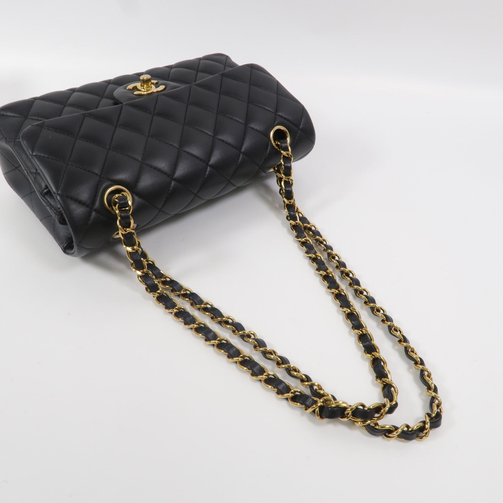CHANEL 羊皮皮革Classic 23鏈帶肩背袋