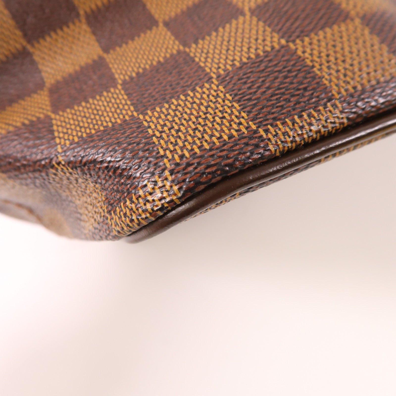 LOUIS VUITTON LV GHW Saleya PM Shoulder Handbag N51183 Damier Brown