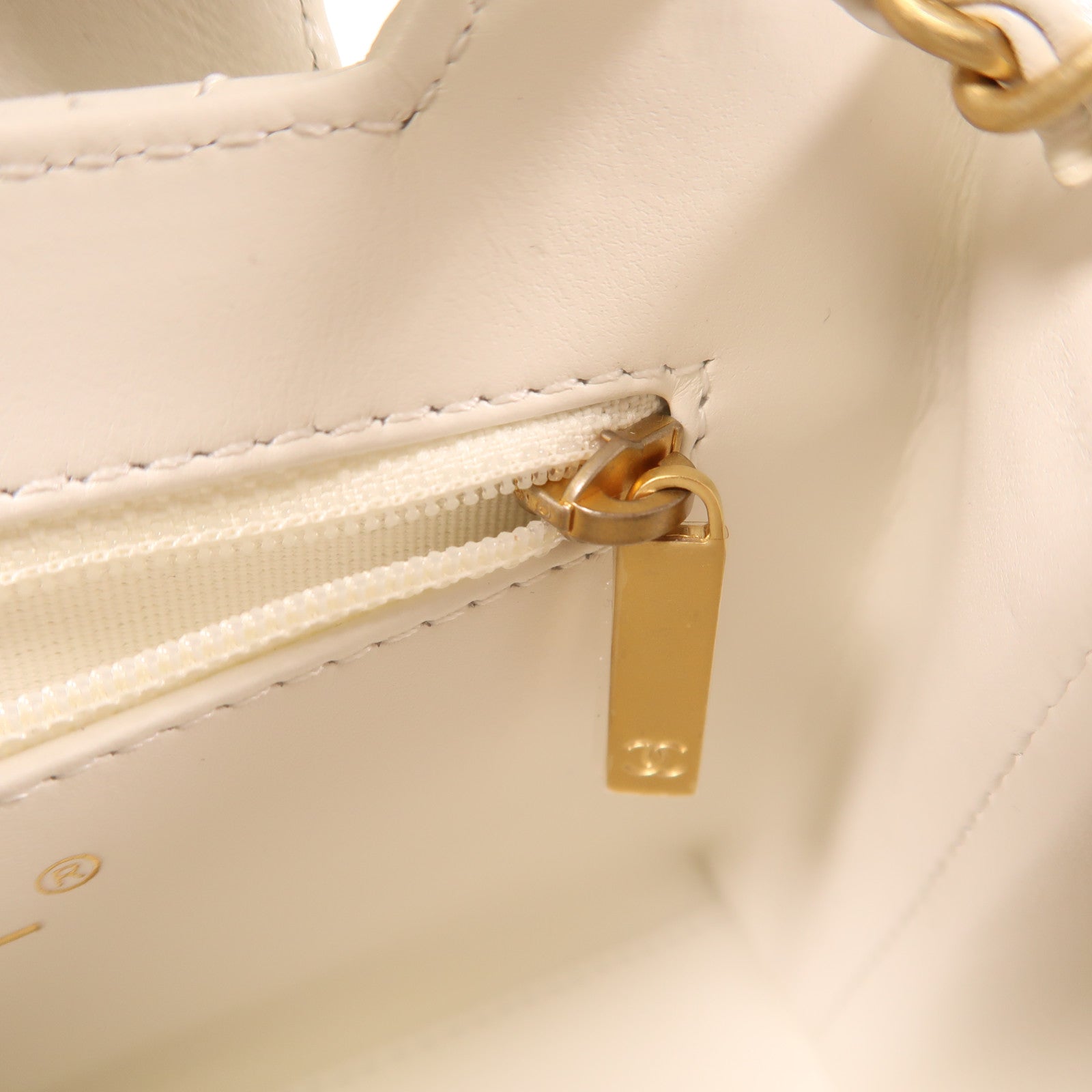 CHANEL 【激減優惠】羊皮皮革Mini Kelly金扣手挽肩背兩用袋