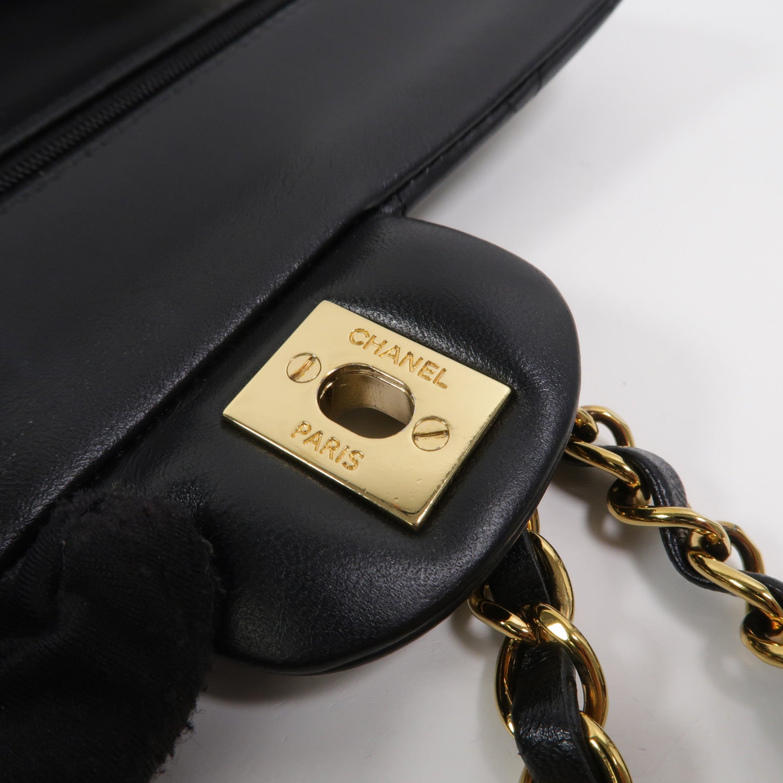 CHANEL 羊皮皮革Classic 23鏈帶肩背袋