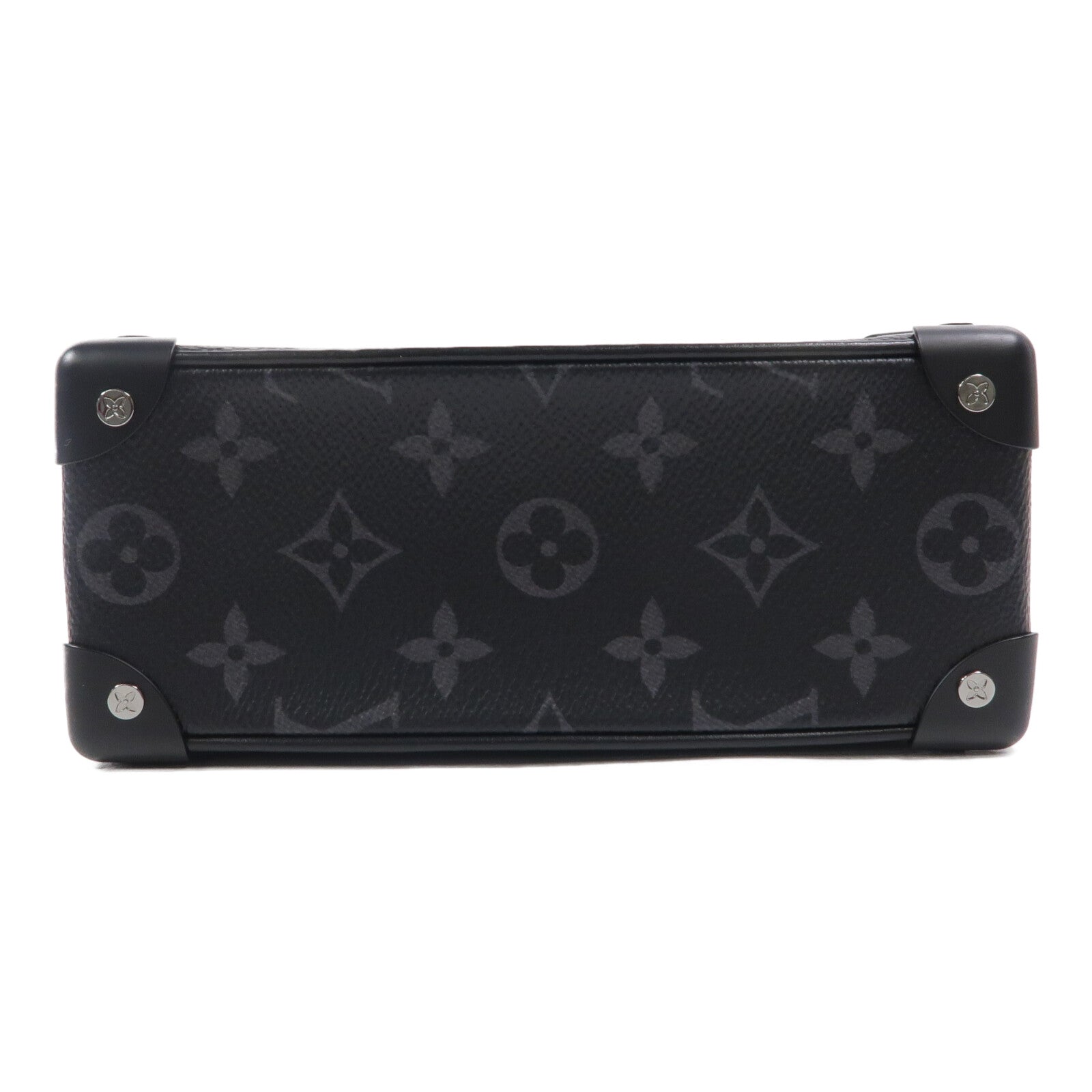 LOUIS VUITTON Monogram Eclipse Mini Soft Trunk肩背袋