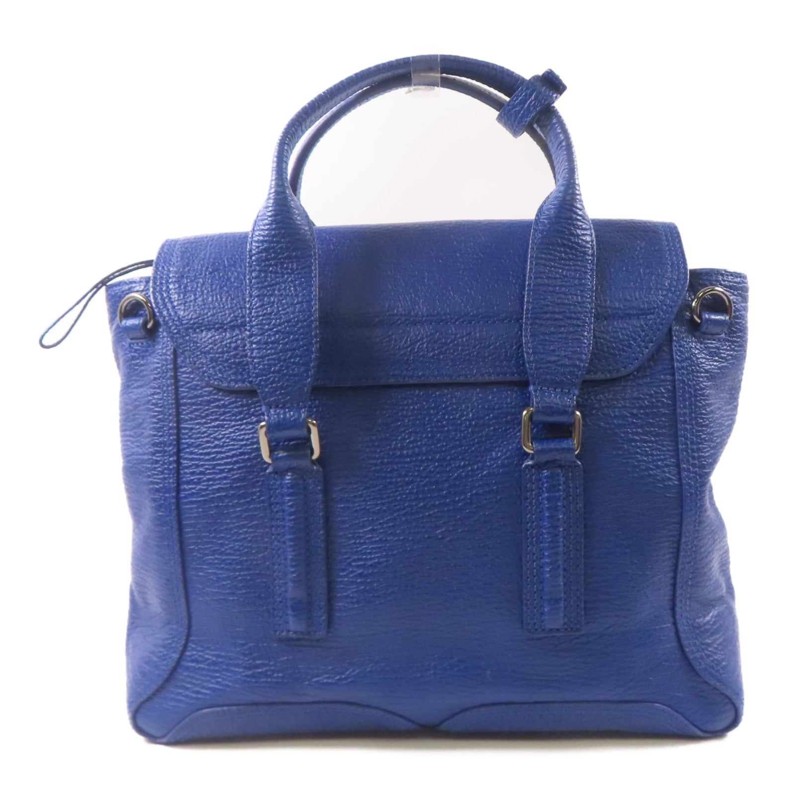 3.1 Phillip Lim 牛皮皮革2 Way Shoulder Bag手挽袋藍色
