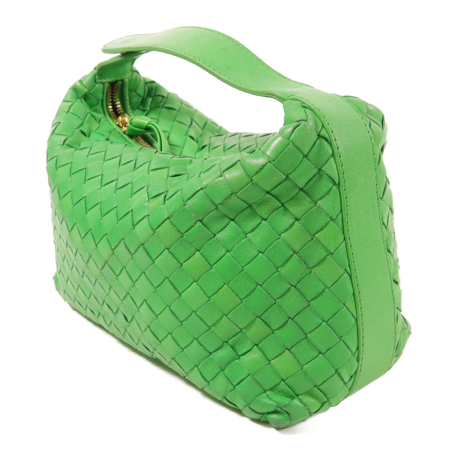 BOTTEGA VENETA 牛皮皮革Hand Bag金扣手挽袋
