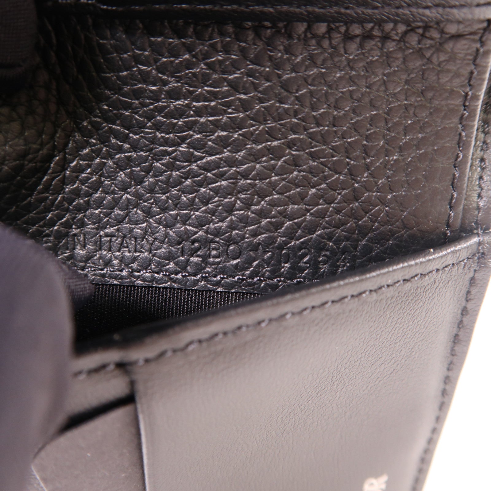 Dior 牛皮皮革/帆布Saddle Billfold Wallet銀扣錢包