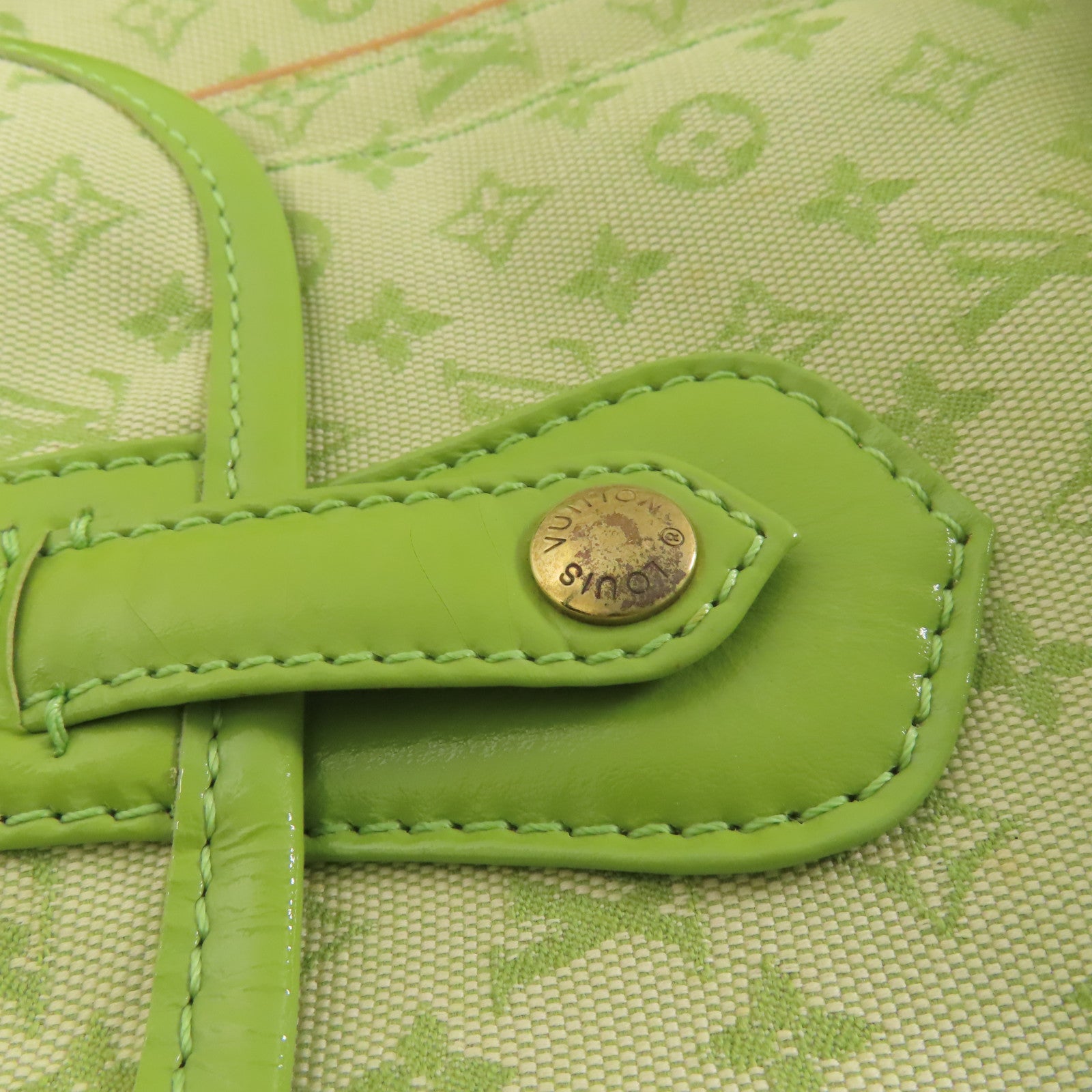 LOUIS VUITTON Monogram Mini Sac Mary Kate金扣手挽肩背兩用袋