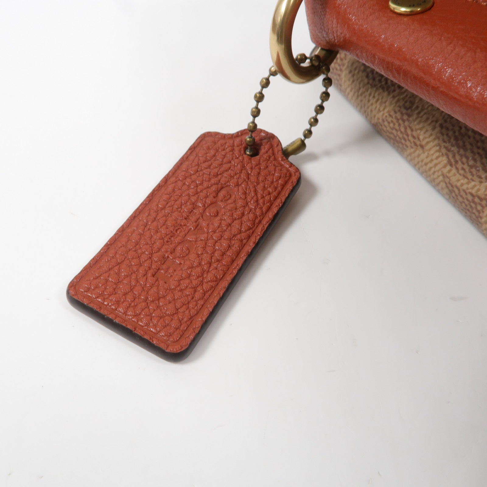COACH 塗層帆布Shoulder Bag肩背袋