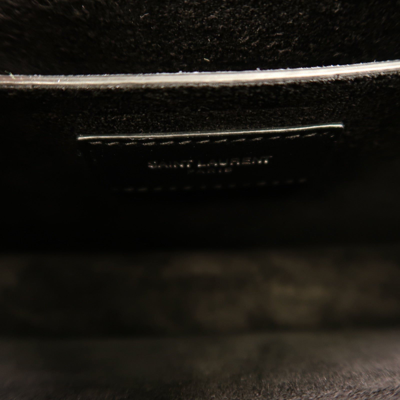 SAINT LAURENT 牛皮皮革Sunset Medium銀扣鏈帶肩背袋
