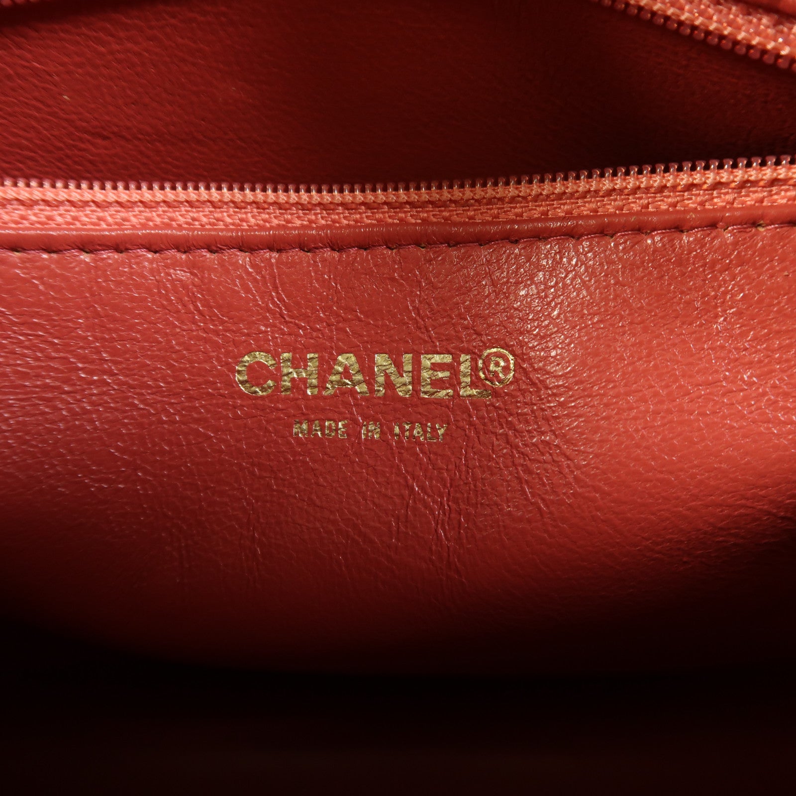 CHANEL 牛皮皮革Mademoiselle Jacket Bag金扣鏈帶肩背袋