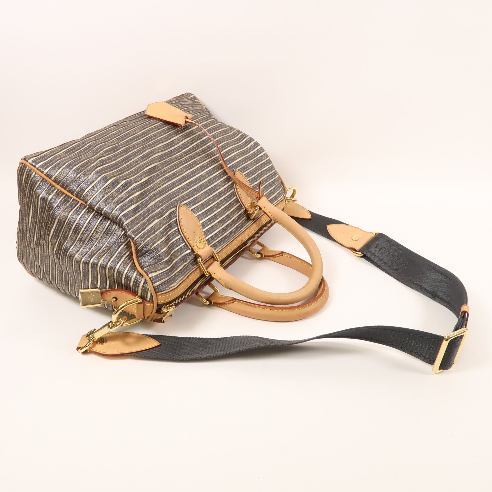 LOUIS VUITTON LV GHW Speedy Bandouliere 30 2 Way Bag M40357 Monogram Eden Brown