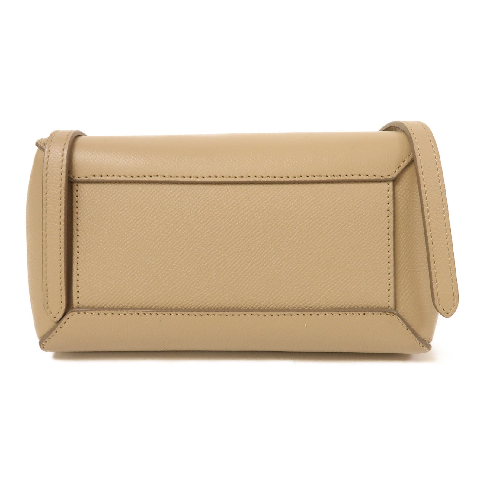 CELINE 牛皮皮革Nano Belt Bag金扣手挽肩背兩用袋