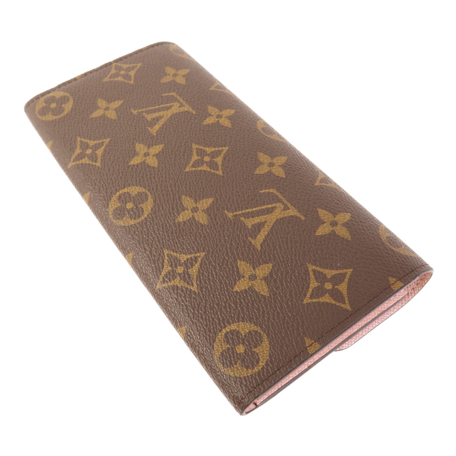 LOUIS VUITTON Monogram Emilie金扣長錢包