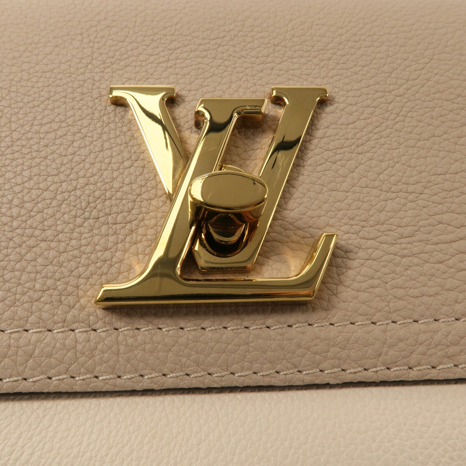 LOUIS VUITTON 牛皮皮革Lockme Tender手挽肩背兩用袋