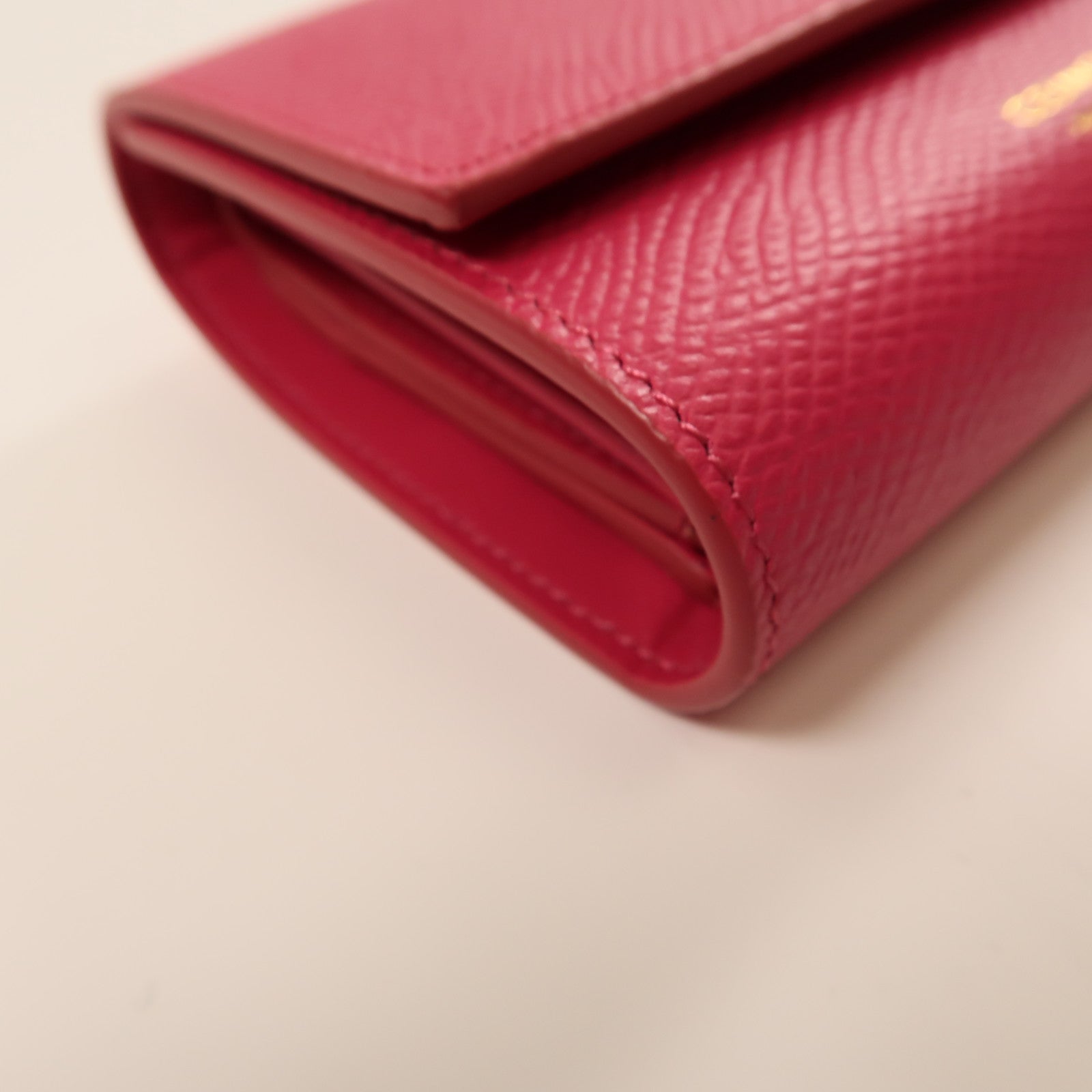 CELINE 牛皮皮革Wallet錢包粉紅色