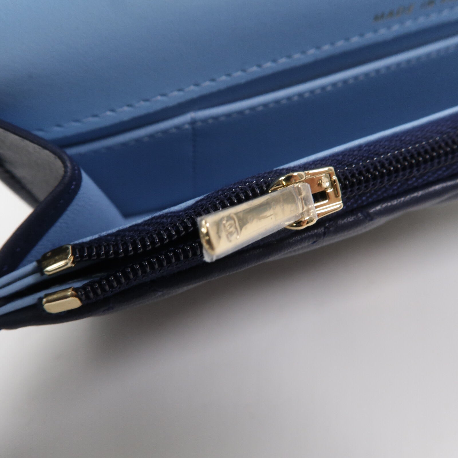 CHANEL 羊皮皮革Mini Flap With Handle鏈帶手挽肩背兩用袋
