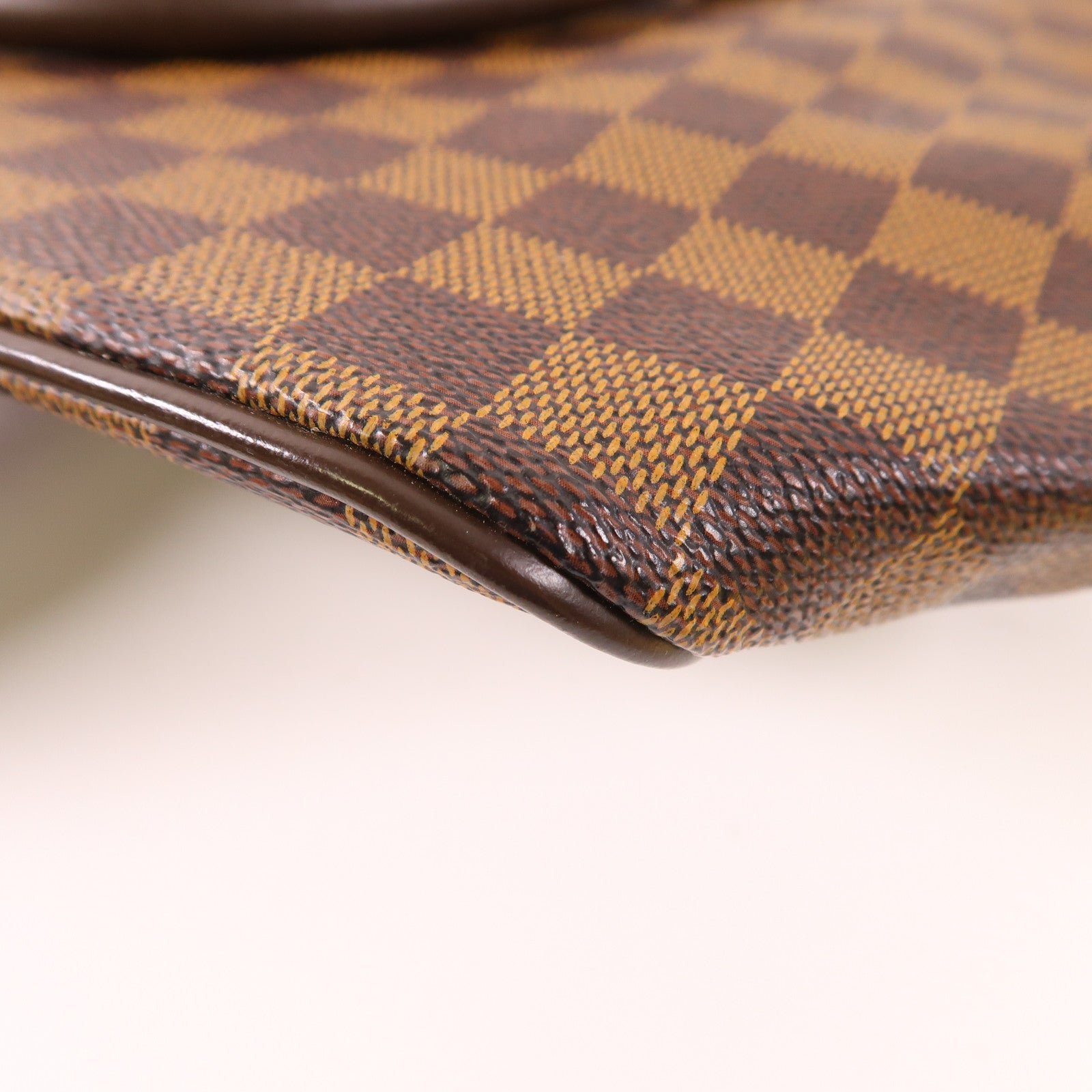 LOUIS VUITTON LV GHW Saleya PM Shoulder Handbag N51183 Damier Brown