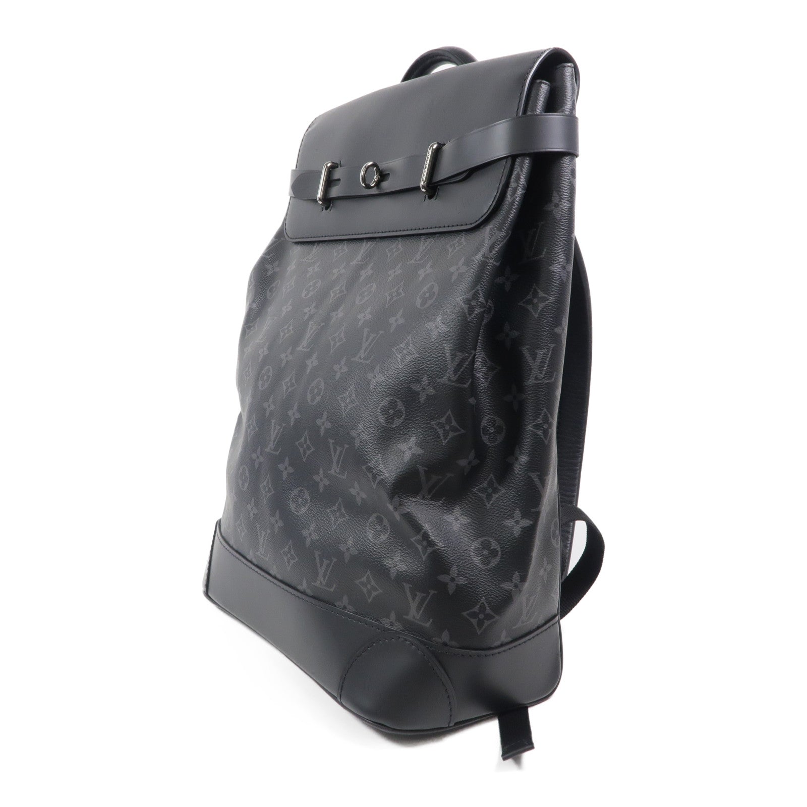 LOUIS VUITTON Monogram Eclipse Steamer背包