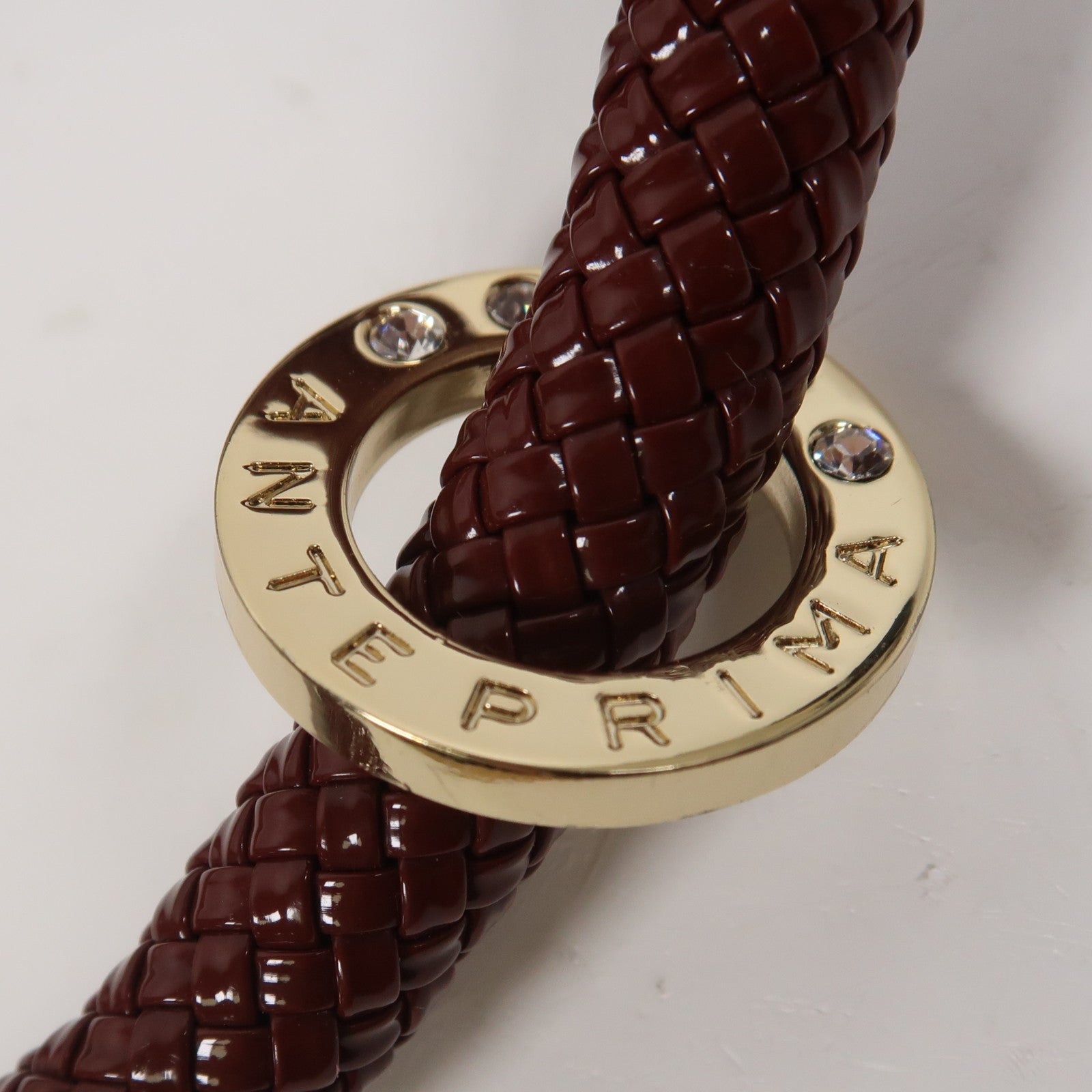 ANTEPRIMA PVC Wirebag金扣肩背袋紅色