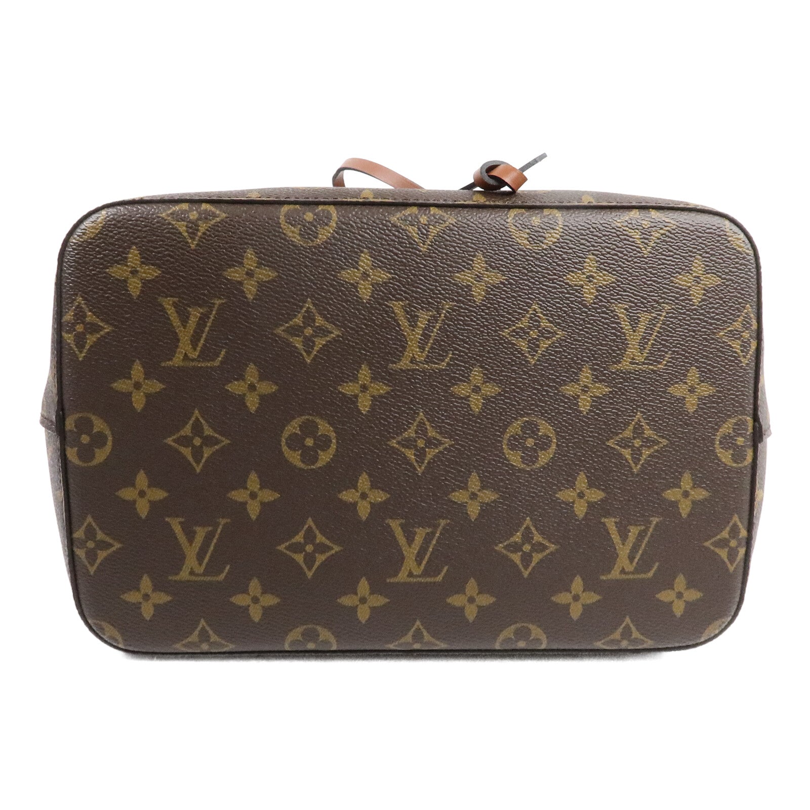 LOUIS VUITTON Monogram NeoNoe MM金扣肩背袋棕色