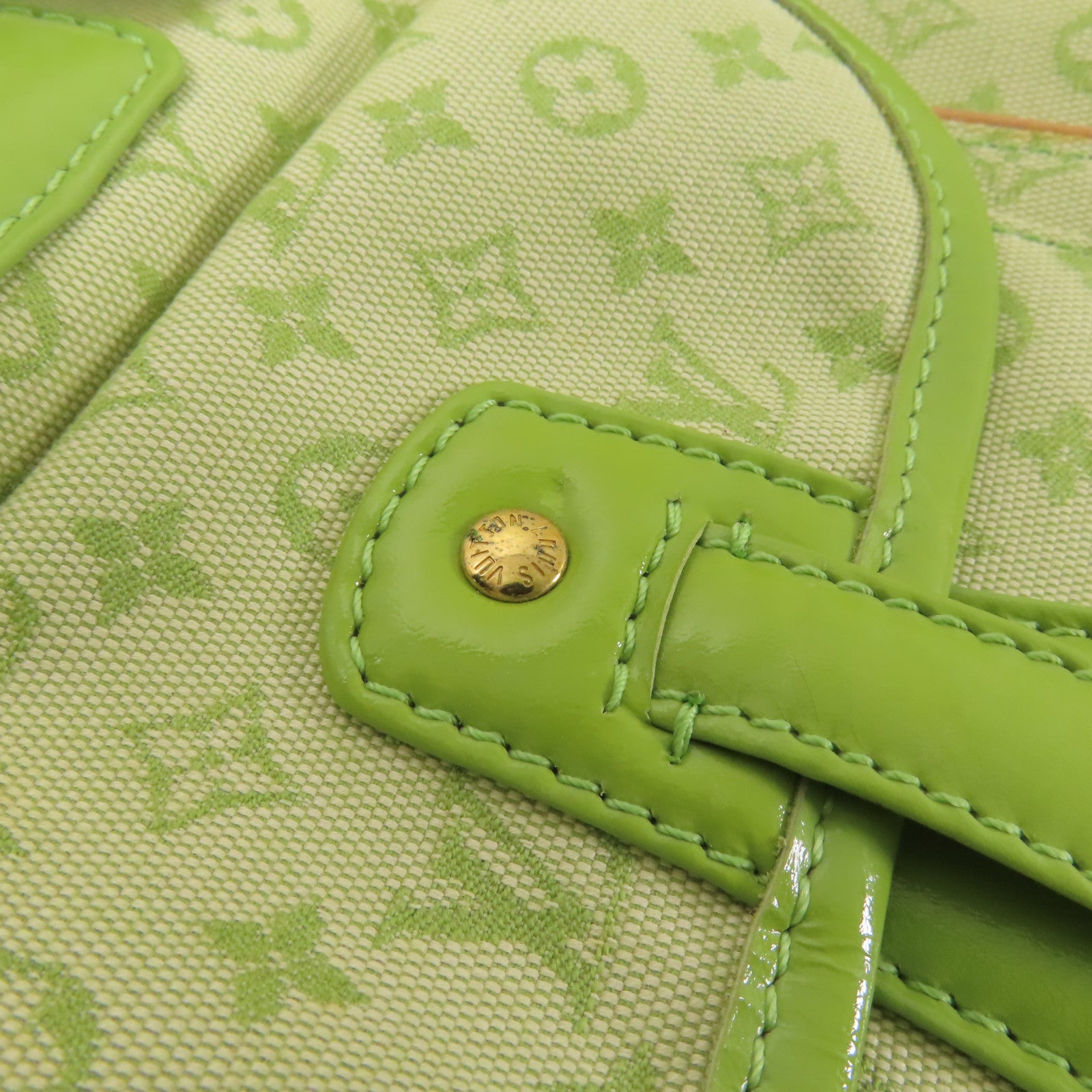 LOUIS VUITTON Monogram Mini Sac Mary Kate金扣手挽肩背兩用袋