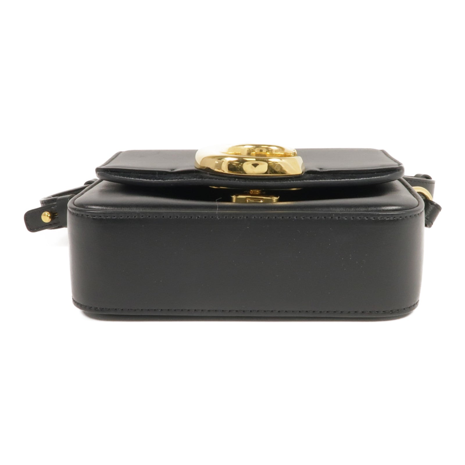 Chloe 牛皮皮革Mini Chloe C Bag金扣手挽肩背兩用袋