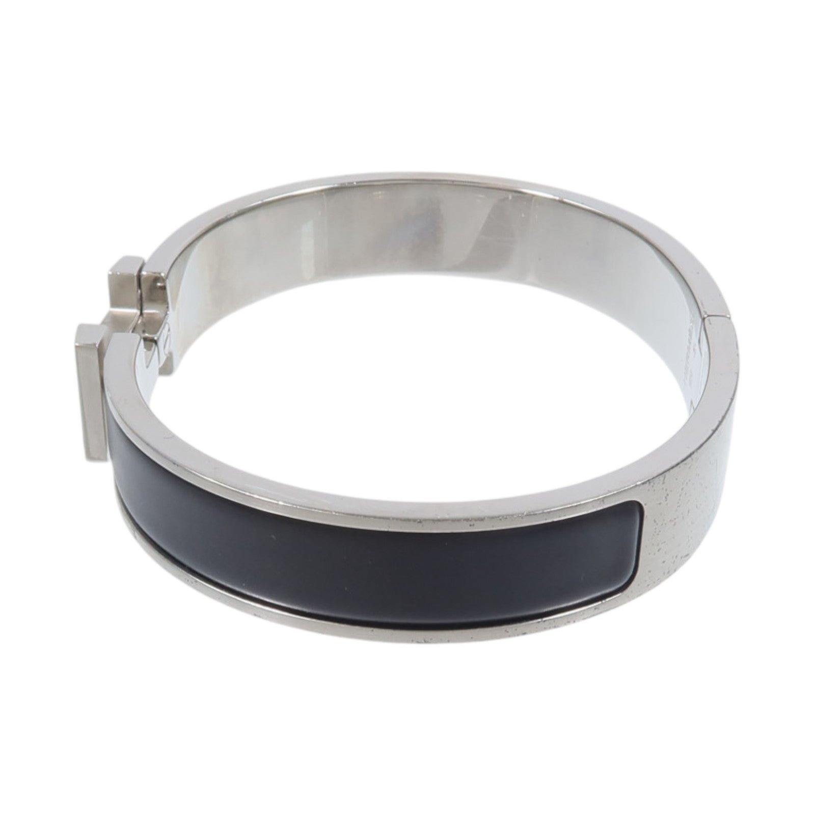 HERMES 金屬/琺瑯Clic H Bracelet手鐲