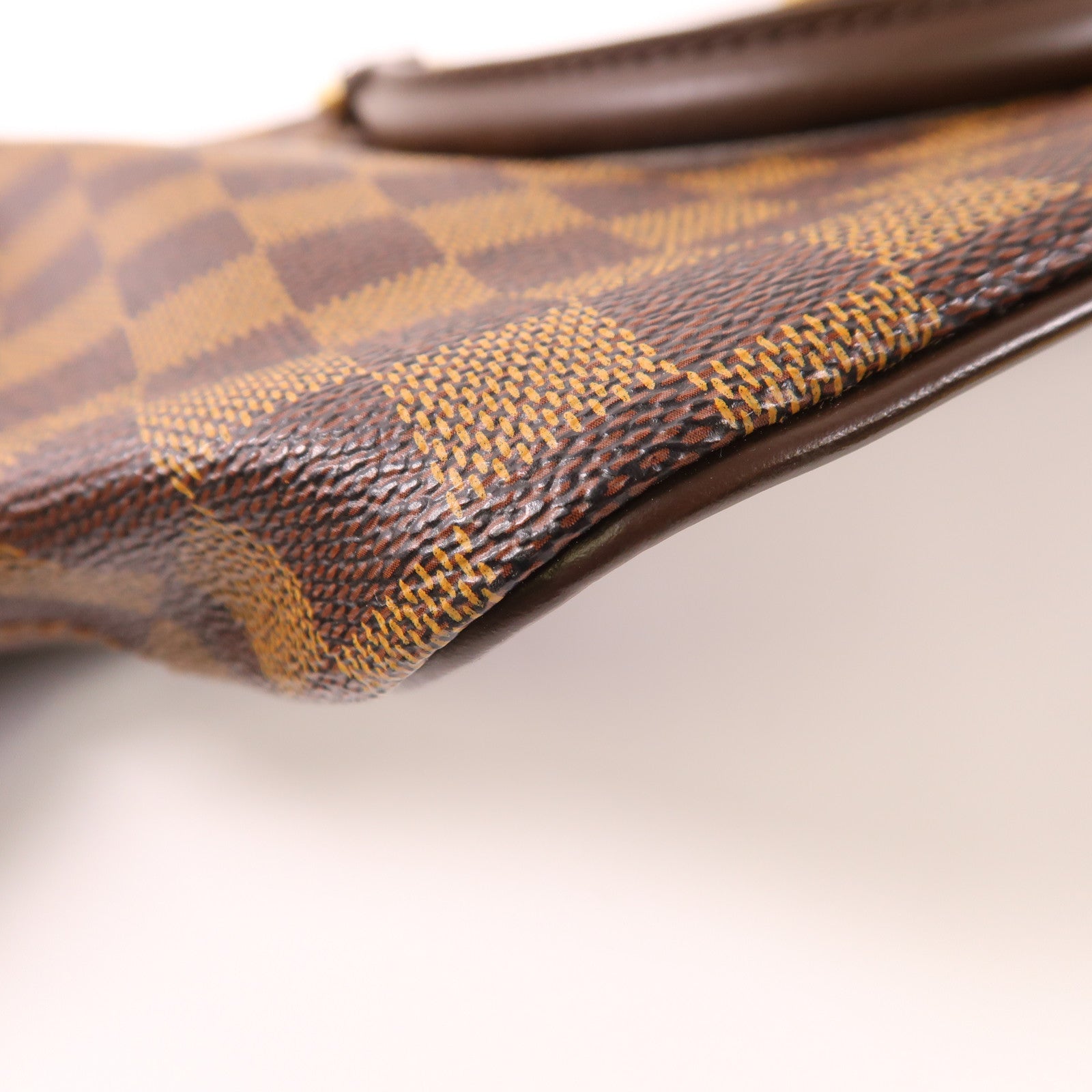 LOUIS VUITTON LV GHW Saleya PM Shoulder Handbag N51183 Damier Brown