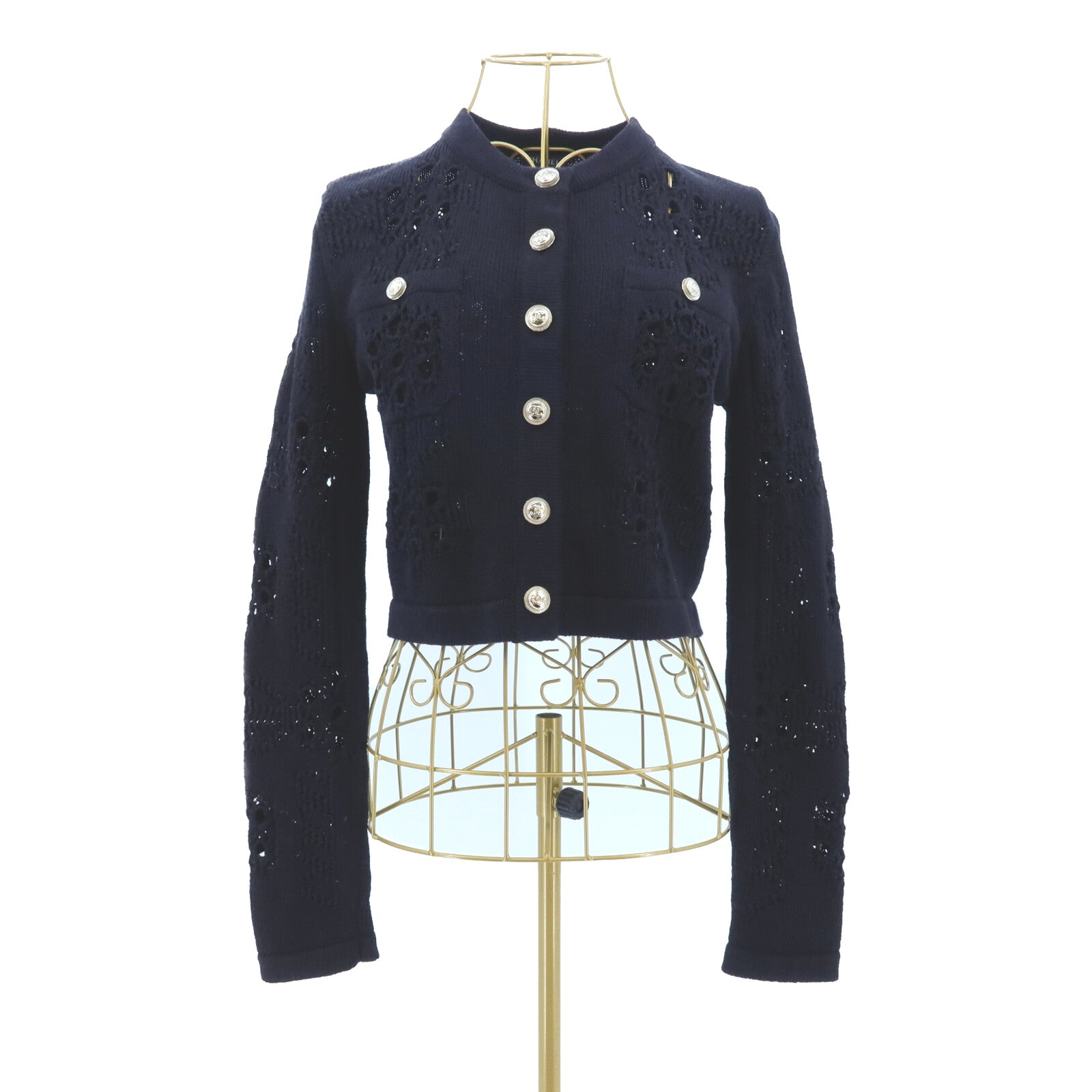 CHANEL Cotton/Polyamide Cardigan針織