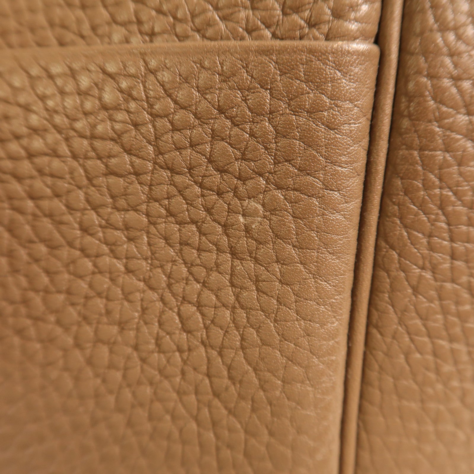 HERMES Clemence皮革Lindy 34銀扣手挽肩背兩用袋象灰色